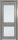 Межкомнатная Дверь Triadoors Царговая Future 559 ПО Дуб Винчестер Серая со Стеклом Ромб / Триадорс