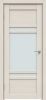 Межкомнатная Дверь Triadoors Царговая Future 529 ПО Дуб Серена Керамика со Стеклом Сатинат / Триадорс