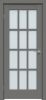 Межкомнатная Дверь Triadoors Царговая Concept 642 ПО Медиум Грей со Стеклом Сатинат / Триадорс