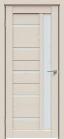 Межкомнатная Дверь Triadoors Царговая Concept 534 ПО Магнолия со Стеклом Сатинат / Триадорс