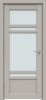 Межкомнатная Дверь Triadoors Царговая Concept 523 ПО Шелл Грей со Стеклом Сатинат / Триадорс