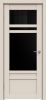 Межкомнатная Дверь Triadoors Царговая Concept 522 ПО Магнолия со Стеклом Лакобель Чёрный / Триадорс
