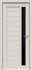Межкомнатная Дверь Triadoors Царговая Concept 509 ПО Лайт Грей со Стеклом Лакобель Чёрный / Триадорс