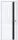 Дверь Каркасно-Щитовая Triadoors Gloss Белый Глянец 702 ПО Без Стекла с Декором Дуб Серена Графит / Триадорс