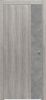 Дверь Каркасно-Щитовая Triadoors Modern Лиственница Серая 708 ПО Без Стекла с Декором Бетон Темно-Серый / Триадорс