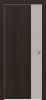 Дверь Каркасно-Щитовая Triadoors Modern Орех Макадамия 708 ПО Без Стекла с Декором Шелл Грей / Триадорс