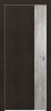 Дверь Каркасно-Щитовая Triadoors Modern Орех Макадамия 708 ПО Без Стекла с Декором Дуб Винчестер Серый / Триадорс