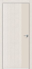 Дверь Каркасно-Щитовая Triadoors Modern Дуб Французский 708 ПО Без Стекла с Декором Магнолия / Триадорс
