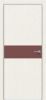 Дверь Каркасно-Щитовая Triadoors Modern Мелинга Белая 707 ПО Без Стекла с Декором Лофт Ред / Триадорс