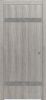 Дверь Каркасно-Щитовая Triadoors Modern Лиственница Серая 704 ПО Без Стекла с Декором Бетон Темно-Серый / Триадорс