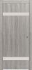 Дверь Каркасно-Щитовая Triadoors Modern Лиственница Серая 704 ПО Без Стекла с Декором Лайт Грей / Триадорс