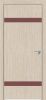 Дверь Каркасно-Щитовая Triadoors Modern Лиственница Кремовая 704 ПО Без Стекла с Декором Лофт Ред / Триадорс
