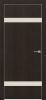 Дверь Каркасно-Щитовая Triadoors Modern Орех Макадамия 704 ПО Без Стекла с Декором Магнолия / Триадорс