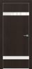 Дверь Каркасно-Щитовая Triadoors Modern Орех Макадамия 704 ПО со Стеклом Лакобель Белый / Триадорс