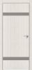 Дверь Каркасно-Щитовая Triadoors Modern Дуб Французский 704 ПО Без Стекла с Декором Дуб Серена Каменно-Серый / Триадорс