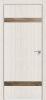 Дверь Каркасно-Щитовая Triadoors Modern Дуб Французский 704 ПО Без Стекла с Декором Дуб Винчестер Трюфель / Триадорс