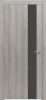 Дверь Каркасно-Щитовая Triadoors Modern Лиственница Серая 703 ПО Без Стекла с Декором Дарк Грей / Триадорс
