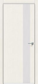 Дверь Каркасно-Щитовая Triadoors Modern Мелинга Белая 703 ПО Без Стекла с Декором Дуб Серена Светло-Серый / Триадорс