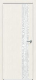 Дверь Каркасно-Щитовая Triadoors Modern Мелинга Белая 703 ПО Без Стекла с Декором Дуб Патина Серый / Триадорс