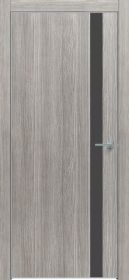 Дверь Каркасно-Щитовая Triadoors Modern Лиственница Серая 702 ПО Без Стекла с Декором Дарк Грей / Триадорс
