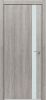 Дверь Каркасно-Щитовая Triadoors Modern Лиственница Серая 702 ПО со Стеклом Сатинат / Триадорс