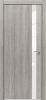 Дверь Каркасно-Щитовая Triadoors Modern Лиственница Серая 702 ПО со Стеклом Лакобель Белый / Триадорс
