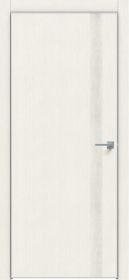 Дверь Каркасно-Щитовая Triadoors Modern Мелинга Белая 702 Без Стекла с Декором Дуб Патина Золото / Триадорс
