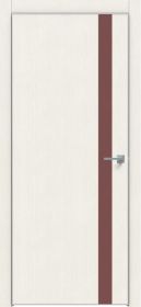 Дверь Каркасно-Щитовая Triadoors Modern Мелинга Белая 702 Без Стекла с Декором Лофт Ред / Триадорс