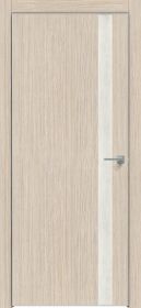 Дверь Каркасно-Щитовая Triadoors Modern Лиственница Кремовая 702 Без Стекла с Декором Дуб Патина Золото / Триадорс