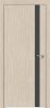 Дверь Каркасно-Щитовая Triadoors Modern Лиственница Кремовая 702 Без Стекла с Декором Дарк Грей / Триадорс