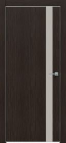 Дверь Каркасно-Щитовая Triadoors Modern Орех Макадамия 702 Без Стекла с Декором Шелл Грей / Триадорс