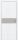 Дверь Каркасно-Щитовая Triadoors Future Дуб Серена Белый Кристалл 707 ПО Без Стекла с Декором Шелл Грей / Триадорс