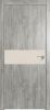 Дверь Каркасно-Щитовая Triadoors Future Дуб Винчестер Серый 707 ПО Без Стекла с Декором Дуб Серена Керамика / Триадорс