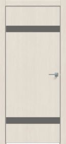 Дверь Каркасно-Щитовая Triadoors Future Дуб Серена Керамика 704 ПО Без Стекла с Декором Медиум Грей / Триадорс