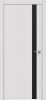 Межкомнатная Дверь Каркасно-Щитовая Triadoors Future Дуб Серена Светло-Серый 702 ПО Без Стекла с Декором Дуб Серена Графит / Триадорс