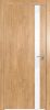 Межкомнатная Дверь Каркасно-Щитовая Triadoors Future Дуб Винчестер Светлый 702 ПО Без Стекла с Декором Белый Глянец / Триадорс