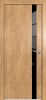 Межкомнатная Дверь Каркасно-Щитовая Triadoors Future Дуб Винчестер Светлый 702 ПО со Стеклом Лакобель Черный / Триадорс