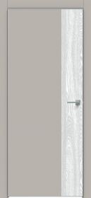 Межкомнатная Дверь Каркасно-Щитовая Triadoors Concept Шелл Грей 709 ПО Без Стекла с Декором Дуб Патина Серый / Триадорс