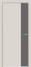Межкомнатная Дверь Каркасно-Щитовая Triadoors Concept Лайт Грей 709 ПО Без Стекла с Декором Медиум Грей / Триадорс