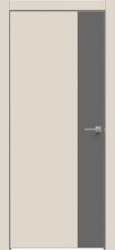 Межкомнатная Дверь Каркасно-Щитовая Triadoors Concept Магнолия 709 ПО Без Стекла с Декором Медиум Грей / Триадорс