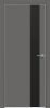 Межкомнатная Дверь Каркасно-Щитовая Triadoors Concept Медиум Грей 703 ПО Без Стекла с Декором Дуб Серена Графит / Триадорс