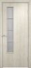 Строительная Дверь Verda ПВХ Экошпон 05 Усиленная Беленый Дуб Мелинга со Стеклом Бали / Verda