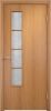 Строительная Дверь Verda ПВХ Пленка 05 Усиленная Миланский Орех со Стеклом Армированным / Verda