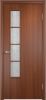 Строительная Дверь Verda ПВХ Пленка 05 Усиленная Итальянский Орех со Стеклом Армированным / Verda