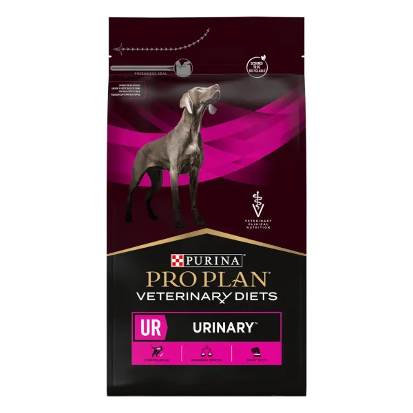 Сухой корм Purina vet UR Urinary диета для собак при мочекаменной болезни 3 кг