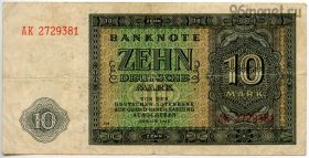ГДР 10 марок 1948