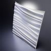 Гипсовая 3D Панель Фабрика Камня Silk + Led 1м2 Д600xШ600 мм