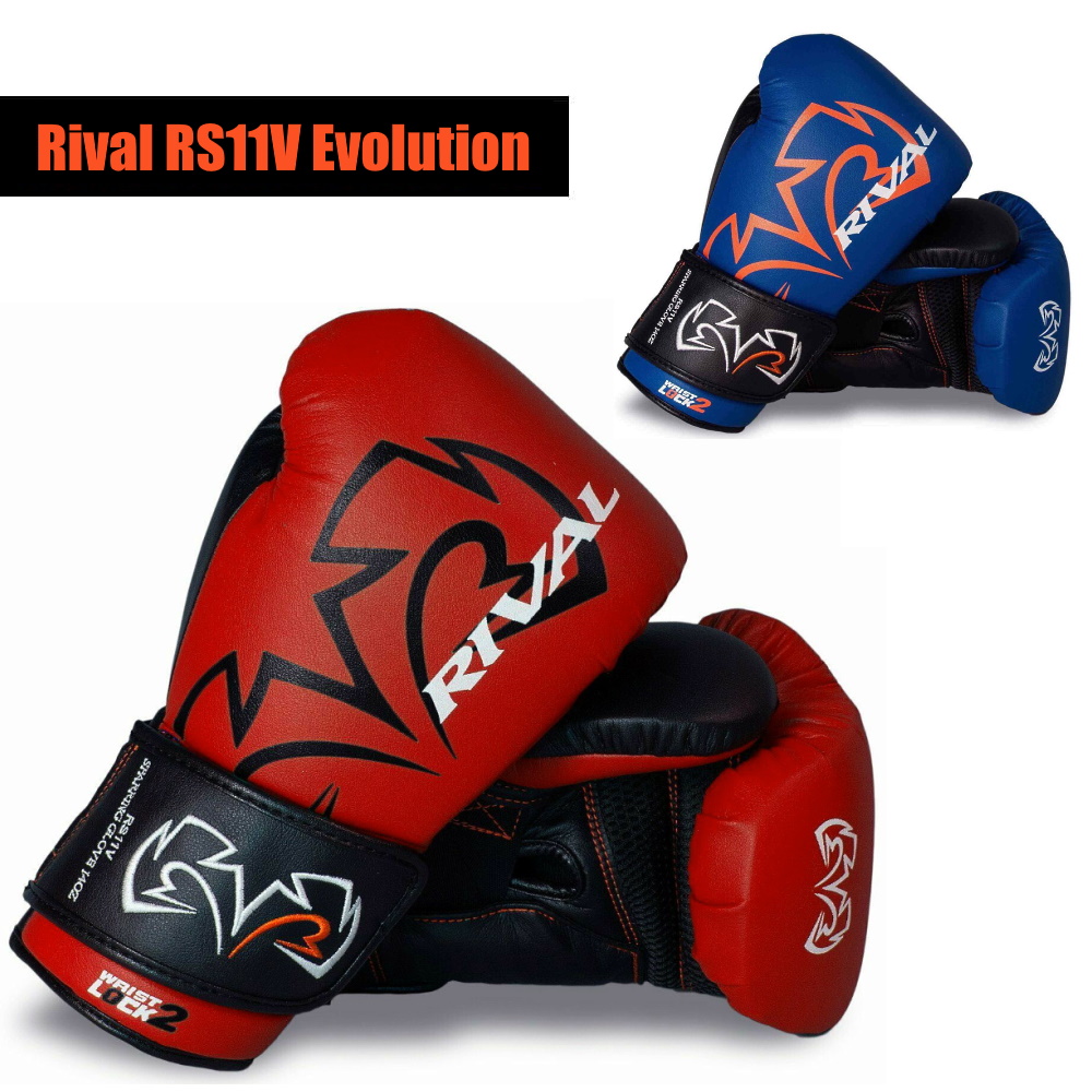 Боксерские перчатки Rival RS11V RED-BLUE