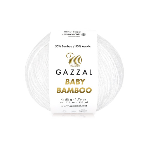 Baby bamboo (Gazzal) 95228-белый