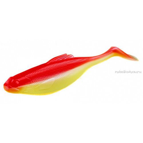Виброхвосты съедоб. искусст. LJ Pro Series Roach Paddle Tail 12,7 см / 4 шт. в уп. / цвет: G08